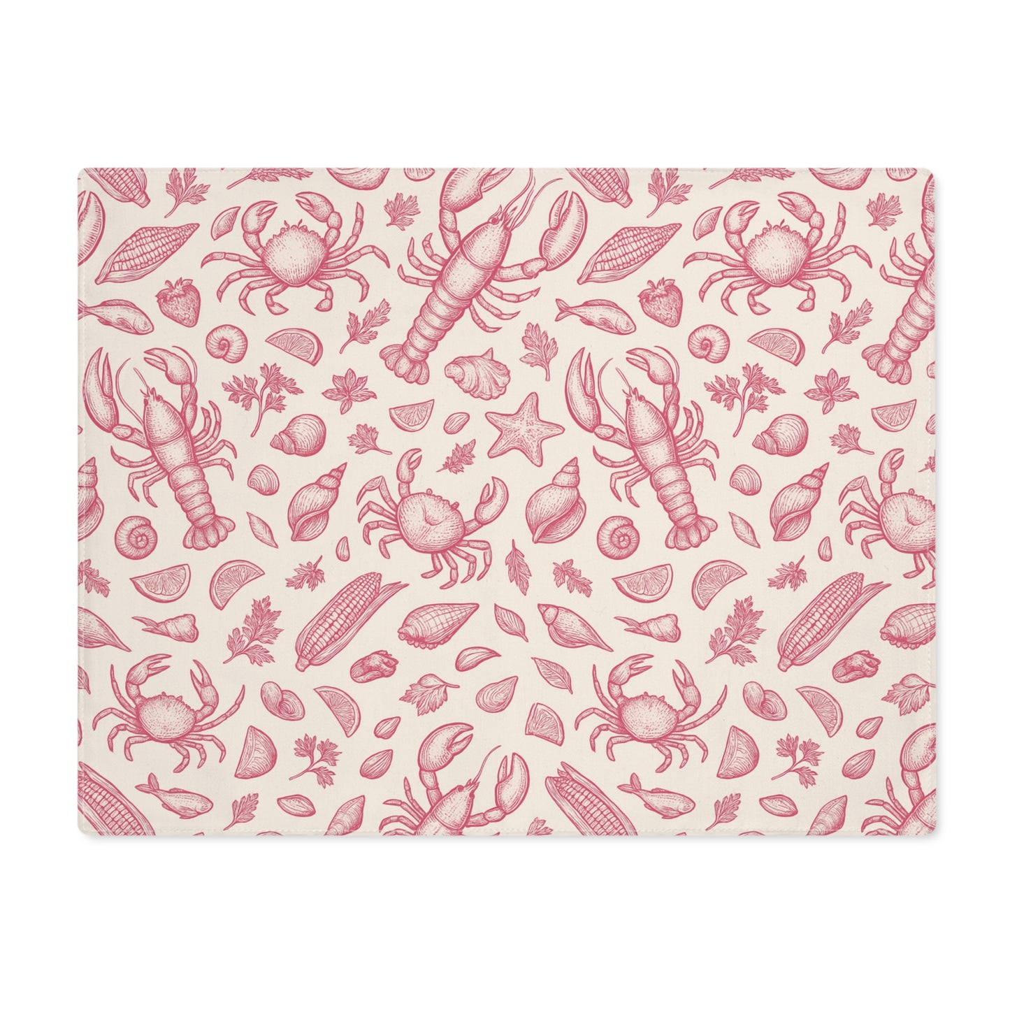 Coral
Clam Shack Cotton Twill Placemat