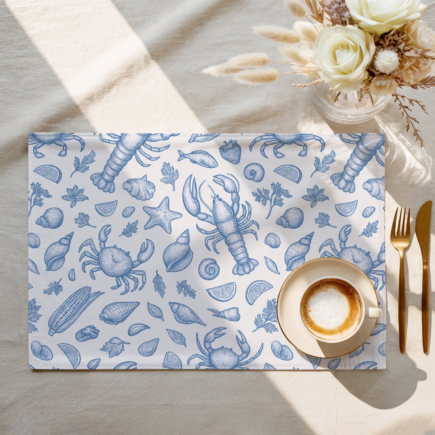 Denim
Clam Shack Cotton Twill Placemat