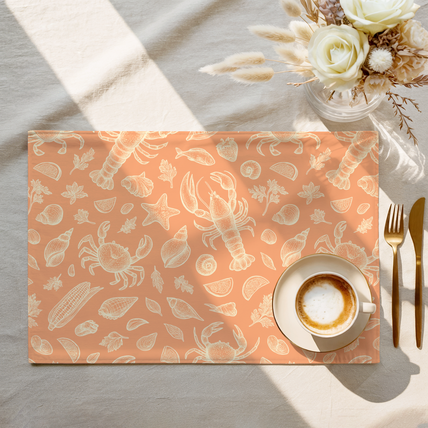 Apricot
Clam Shack Cotton Twill Placemat