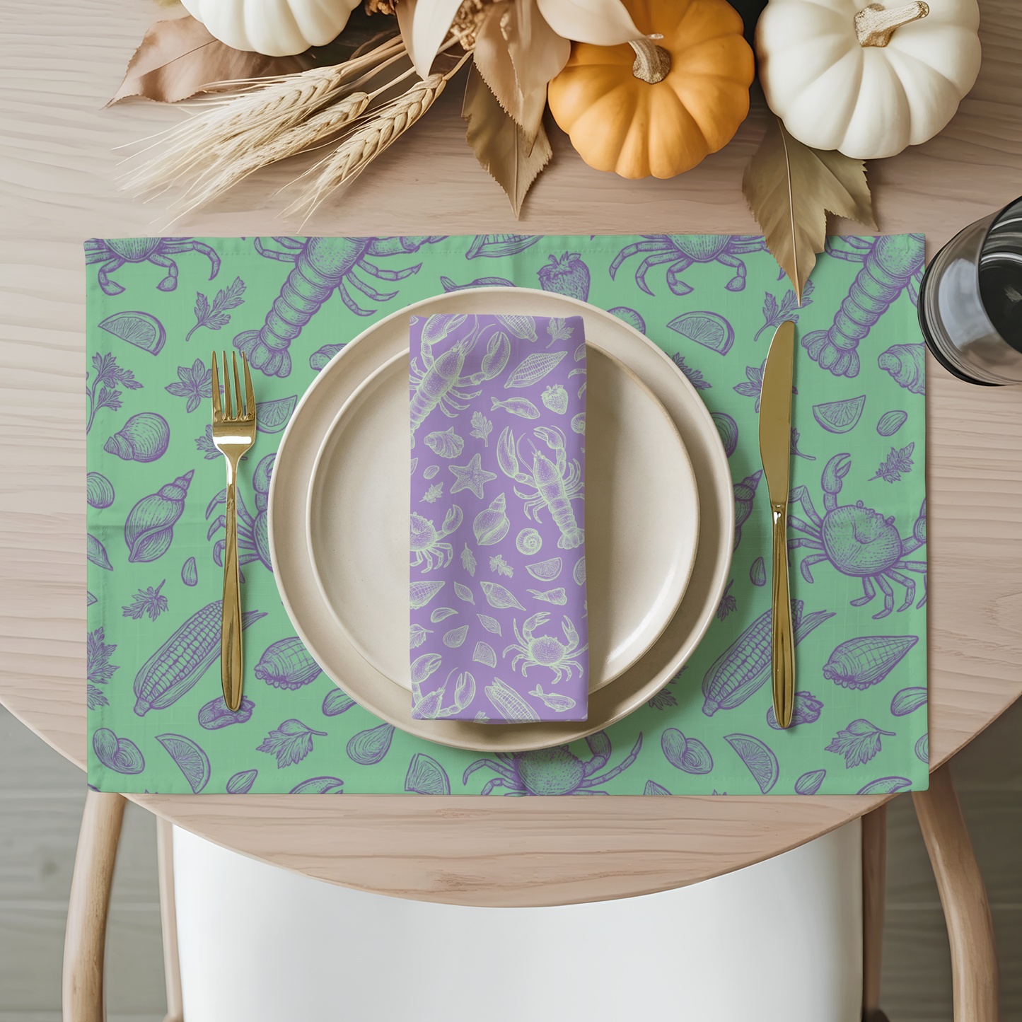 Seaweed
Clam Shack Cotton Twill Placemat
