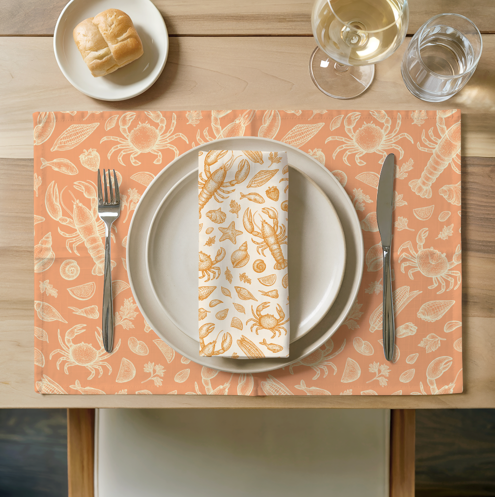 Apricot
Clam Shack Cotton Twill Placemat