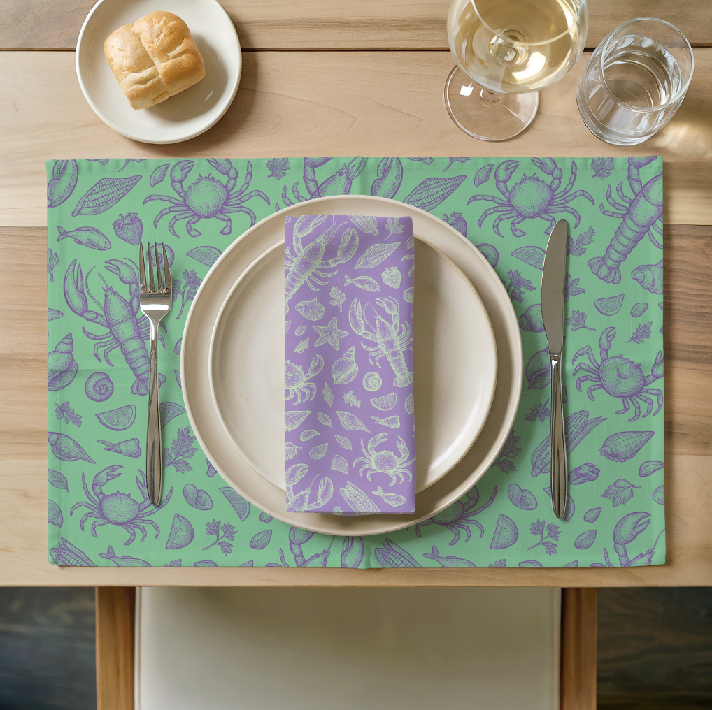 Seaweed
Clam Shack Cotton Twill Placemat