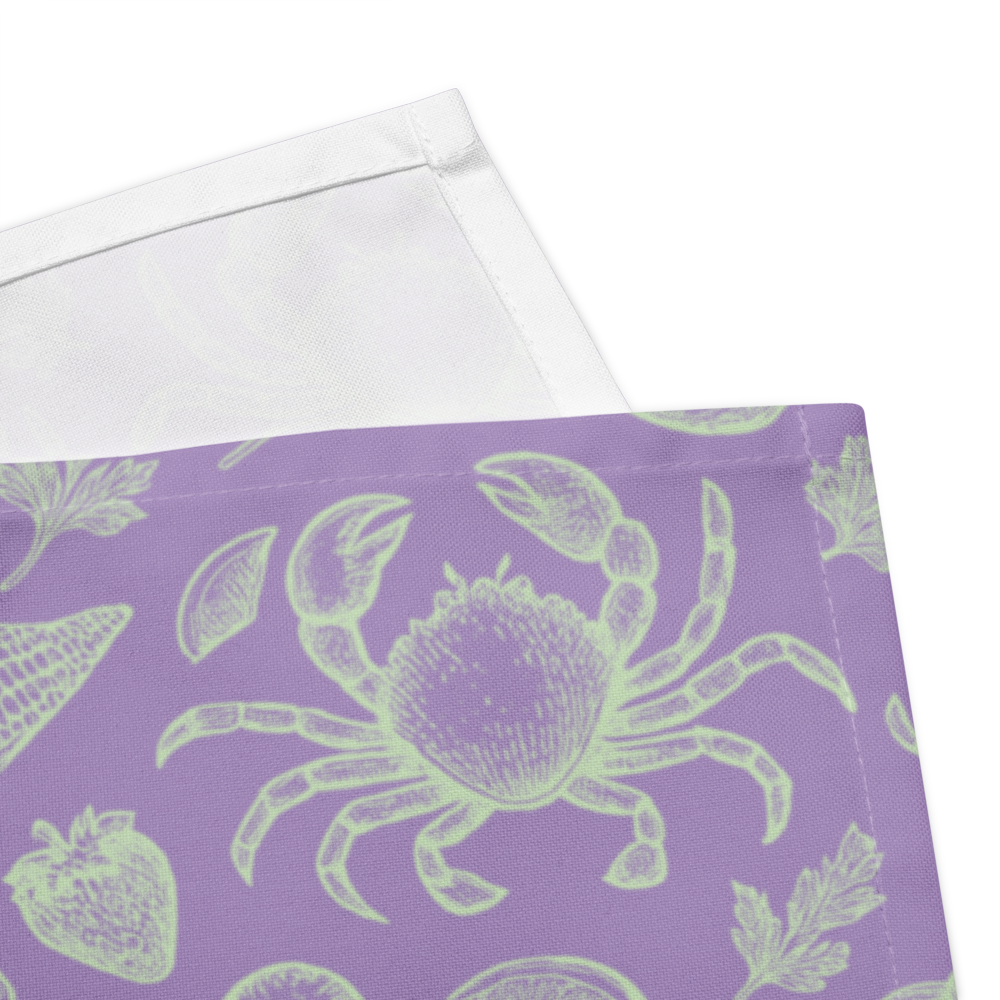 Seaweed Clam Shack Cotton Twill Napkins (Set of 2)