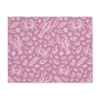 Shell Rose Clam Shack Cotton Twill Placemat