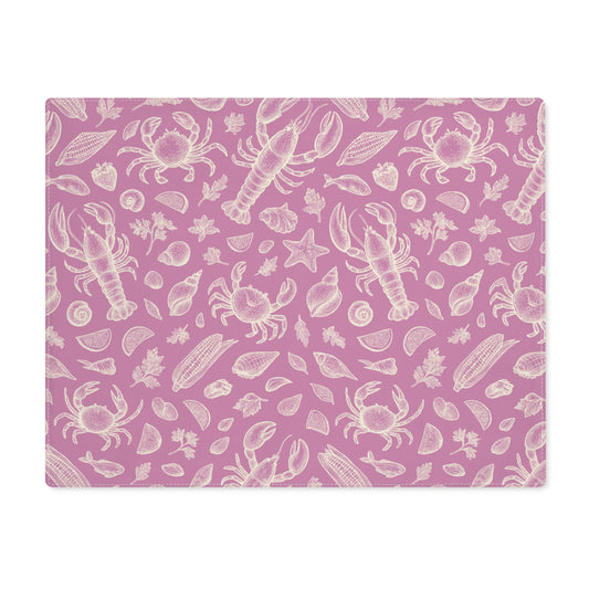 Shell Rose Clam Shack Cotton Twill Placemat