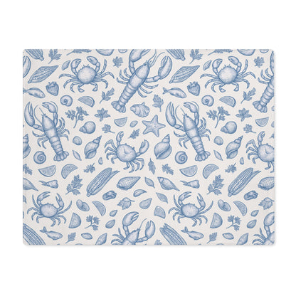 Denim Clam Shack Cotton Twill Placemat