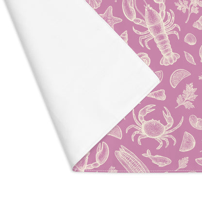 Shell Rose Clam Shack Cotton Twill Placemat