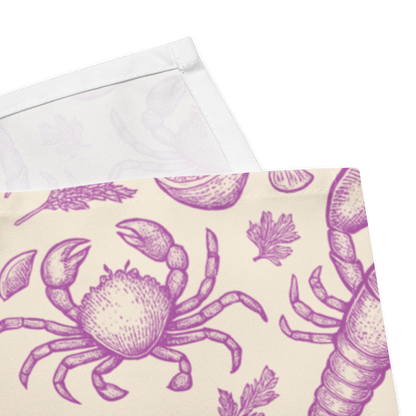 Shell Rose Clam Shack Cotton Twill Napkins (Set of 2)
