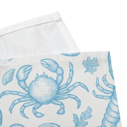 Sky Blue Clam Shack Cotton Twill Napkin